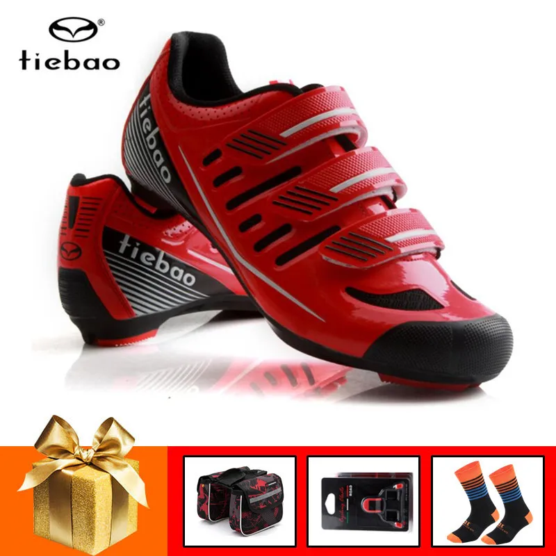 

Tiebao Cycling Shoes 2019 triathlon shoes cycling road bike shoes sapatilha ciclismo adult professional Men sneakers Women