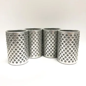 

1pcs Steel bead set Pure aluminum ball cover inside diameter 18mm Keep circle Cage Standard beads sets Balls bushing 40mm-60mm L