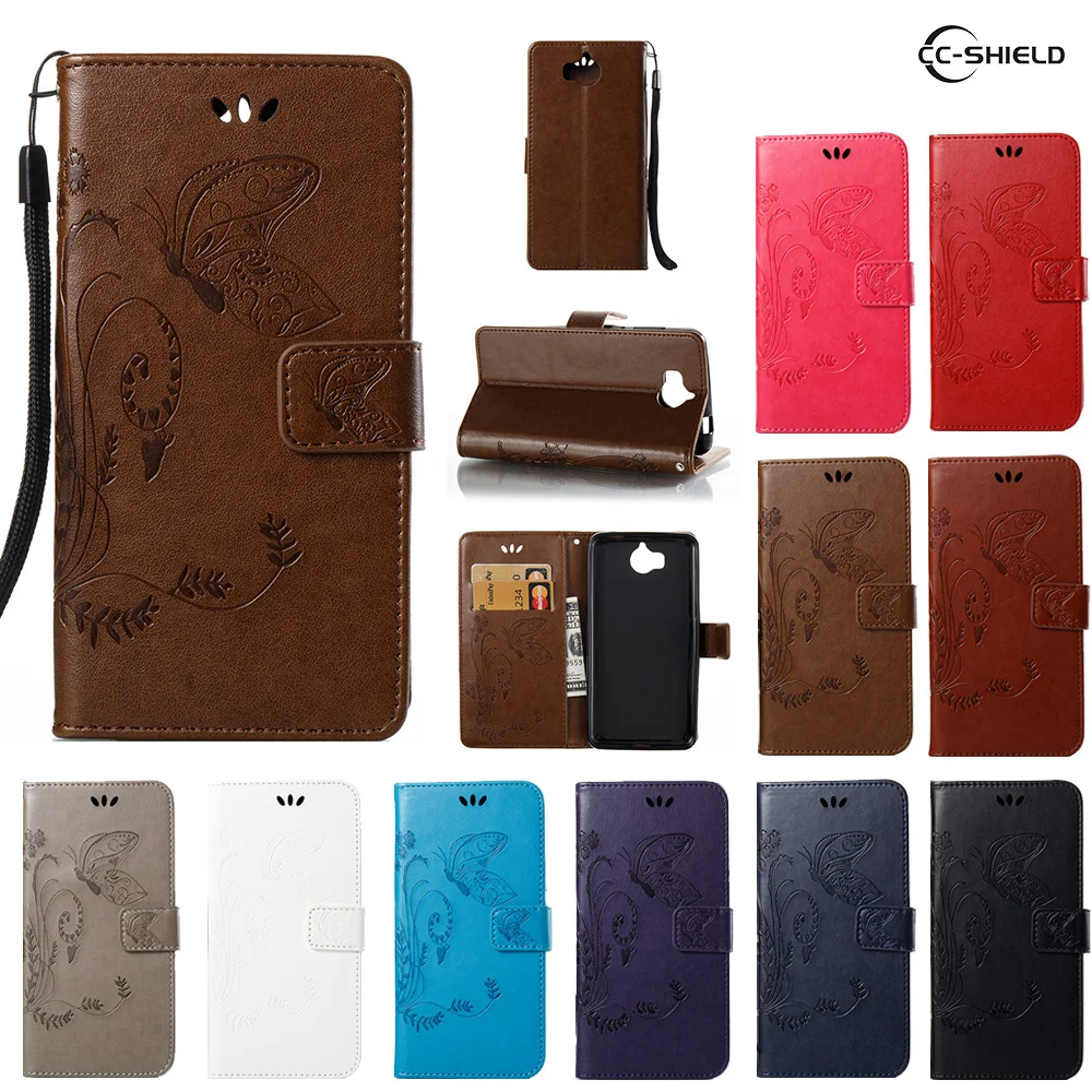 

Flip Case for Huawei Y6 2017 MYA-L11 Leather Flip Cover Wallet Case for Huawei Y 6 2017 Y6 III MYA L11 Y6III Mobile phone bag