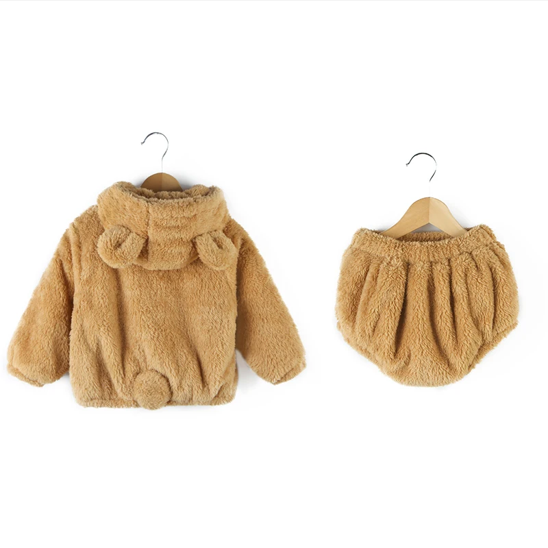 Mikistory Winter New Baby Bear Coats Long Sleeves Hooded Cotton Jackets mikistory-winter-new-baby-bear-coats-long-sleeves-hooded-cotton-jackets