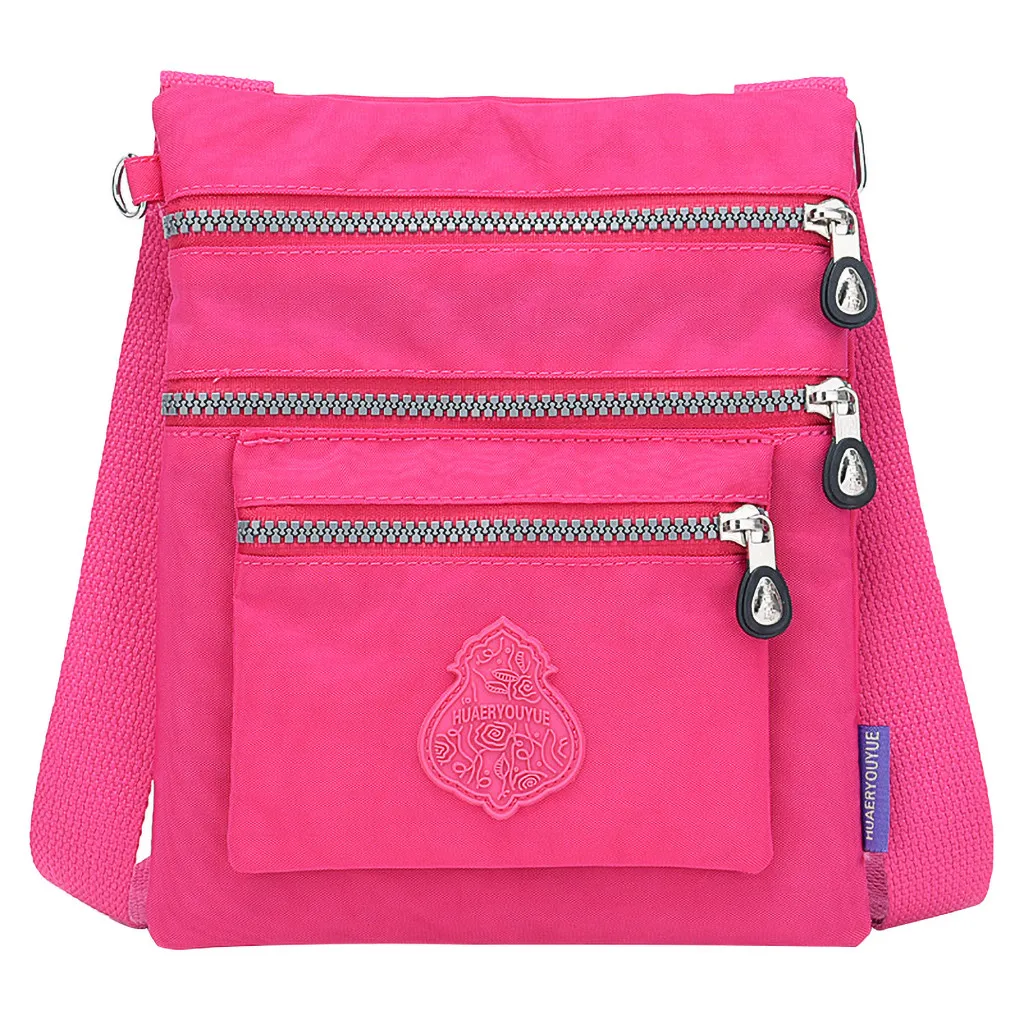 Недорогие маленькие сумки для покупок, женская нейлоновая сумка на плечо, водонепроницаемая элегантная повседневная сумка для покупок, сумка женская#614P