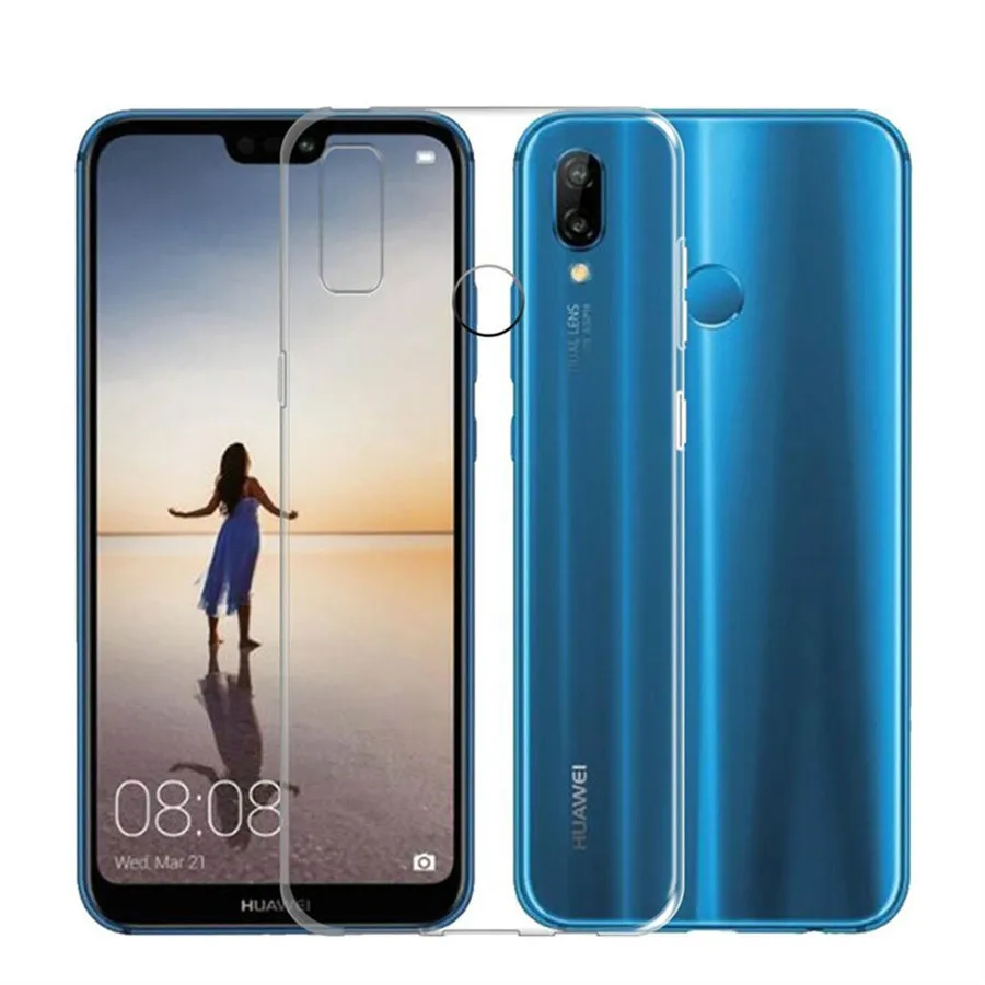 

Soft TPU For Huawei Nova 3i 3e 3 2i Mate 20 10 RS P20 P10 Pro Lite P Smart Plus Y6 Y9 Cover Case Clear Back Protective Shell