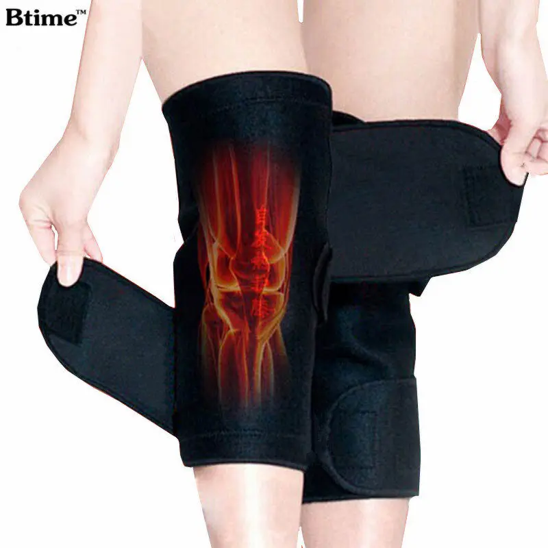 Btime Tourmaline Self Heating Kneepad Magnetic Therapy Knee Support Tourmaline Heating Belt Knee Massager