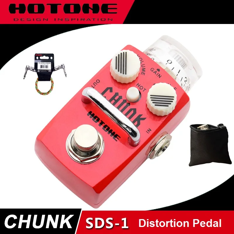 

Hotone Skyline Series CHUNK British Style Distortion Pedal with Free Pedal Case and More