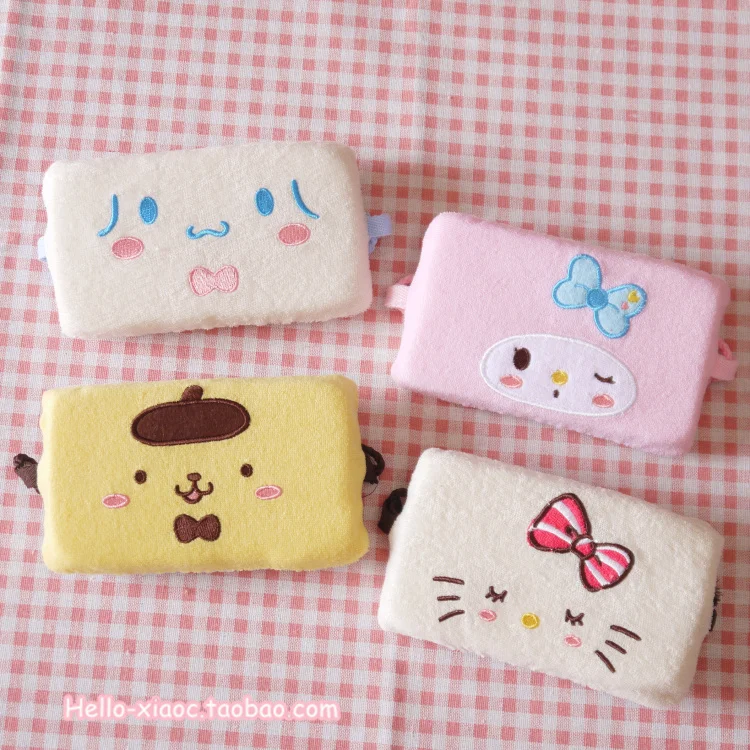 Милый My melody Cinnamoroll, собака, кошка, хлопковый шар для ванной, подвесной, настенный, для мытья тела, для душа, куклы, аксессуары 17 см