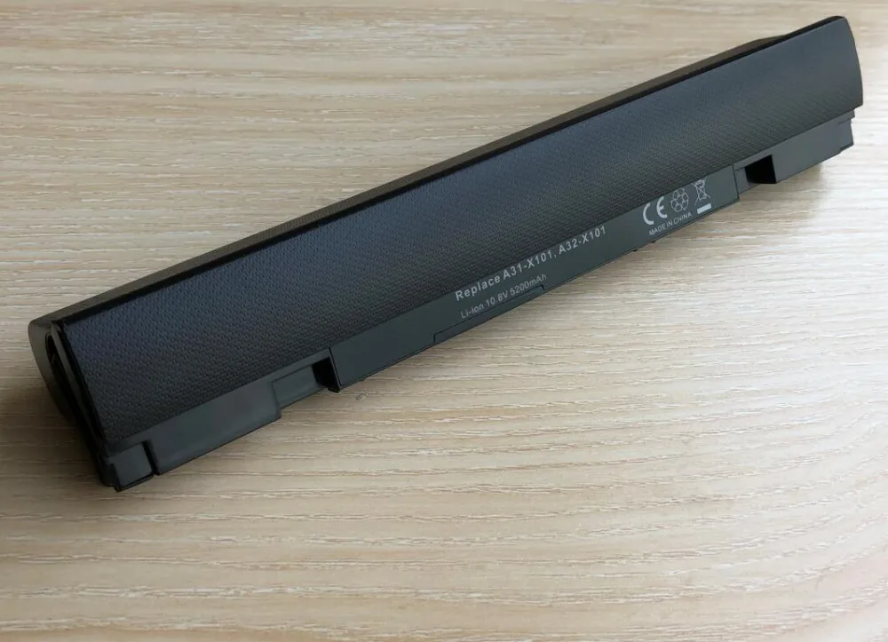 10.8V 6 Cells Laptop Battery For ASUS Eee PC X101CH X101 X101C X101H Replace: A31-X101 A32-X101 5200mAh 10.8V 6 Cells Laptop Battery For ASUS Eee PC X101CH X101 X101C X101H Replace: A31-X101 A32-X101 5200mAh