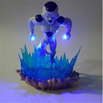

Dragon Ball Z Freeza Figure Power UP PVC LED Light Action Figure Anime Dragonball Super Saiyan Frieza Collectible Model Toy 15cm