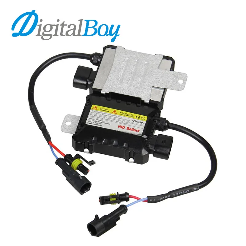 New 1 Pair DC 55W Xenon Ballast Digital Slim Blocks Electronic Ballast