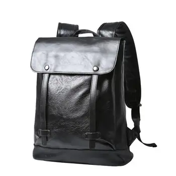 

bag again 030917 new hot man leather backpack men casual travel bag