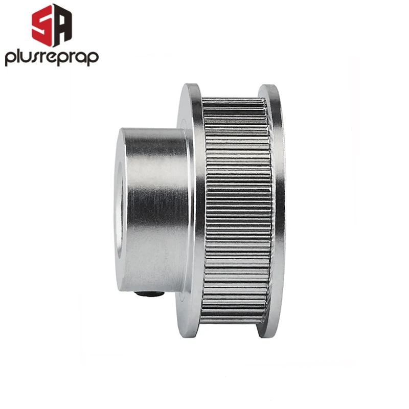 GT2 Timing Pulley 30 36 40 60 Зубья Алюминиевое отверстие 5 6.35 8MM для ширины пояса 6мм 10мм пояс для 3D-принтера Reprap