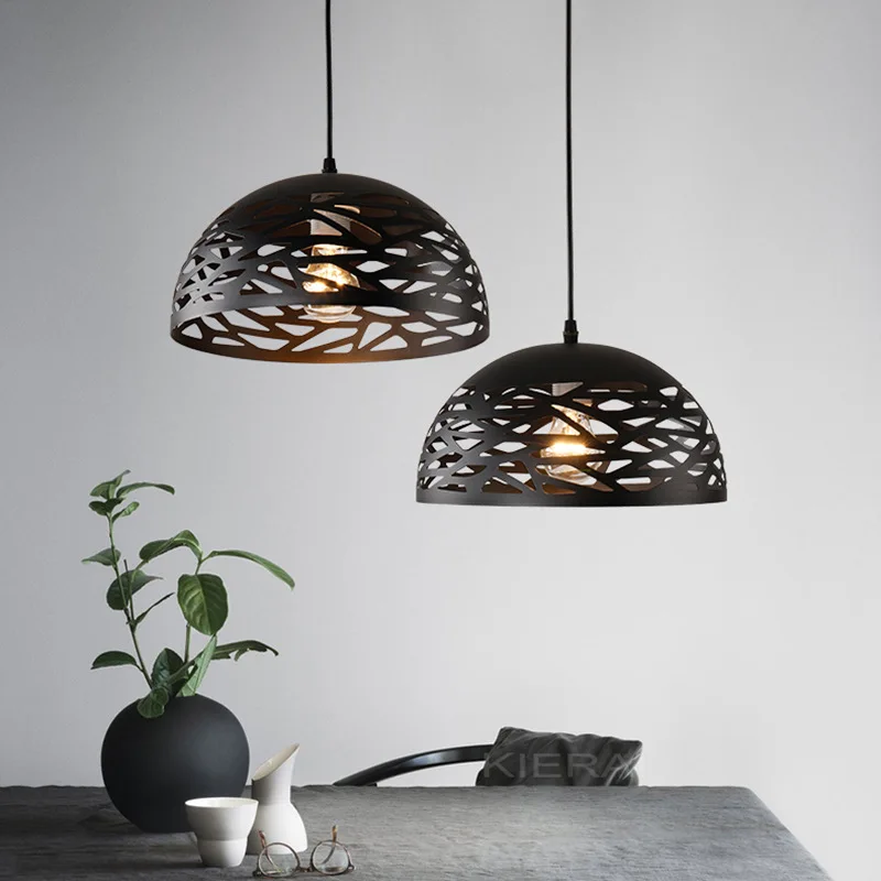 Modern Pendant Light Metal Pendant Light hollow out Lamp E27 Holder, Cut Out Style, New Style