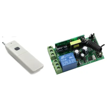 

Latest AC 85V 110V 120V 220V 250V 1CH Wireless Remote Control Switch Wide Voltage Receiver Board & Transmitter for Water Pump