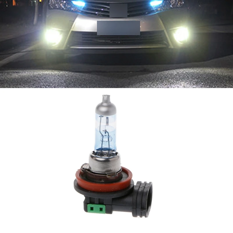 

DC 12V H11 55W Car White Fog Light High or Low Beam Xenon Bulb Super Bright Lamp
