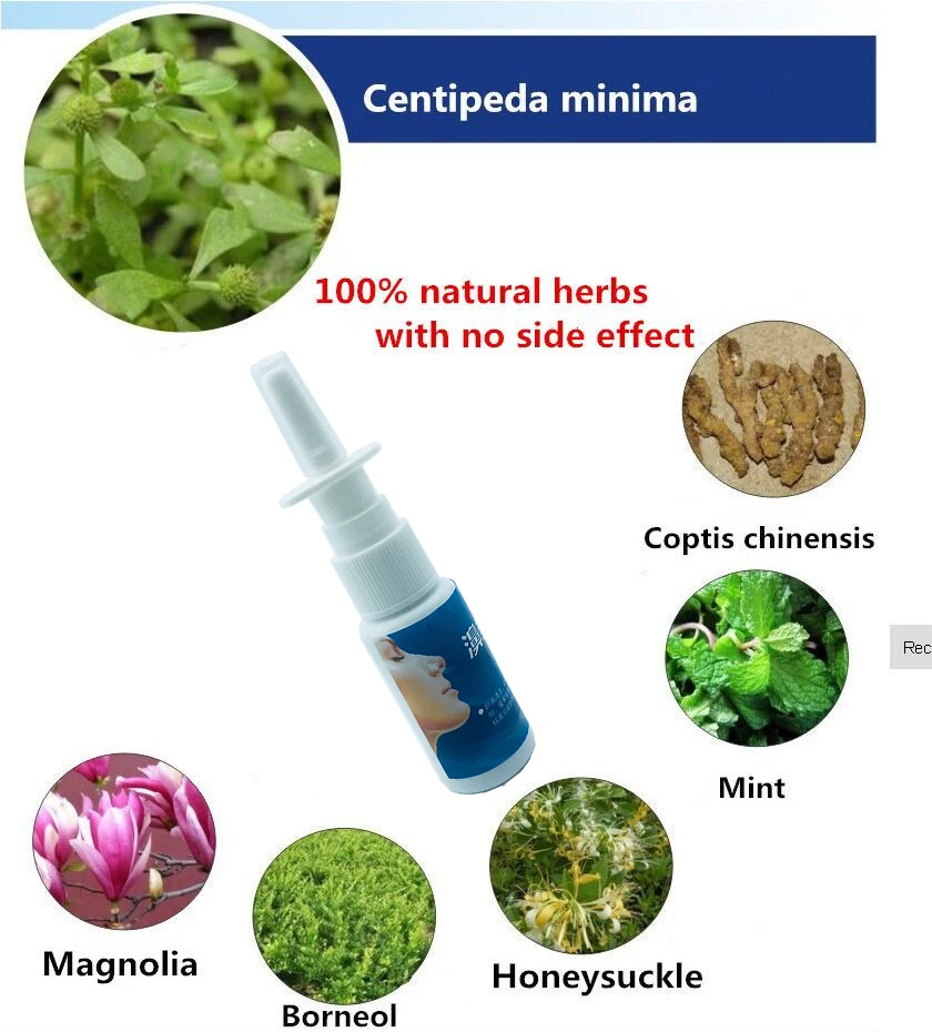 

Rhinitis Spray Sinusitis Nasal Congestion Itchy Allergic Nose Medicine