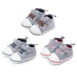 2019 для новорожденных мальчиков и девочек обувь первые ходоки Демисезонный для маленьких мальчиков для девочек на мягкой подошве обувь