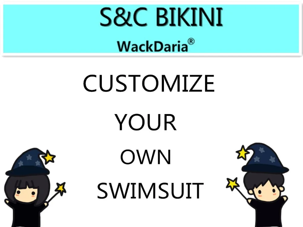 

WackDaria customized style with out pad & any letters you want