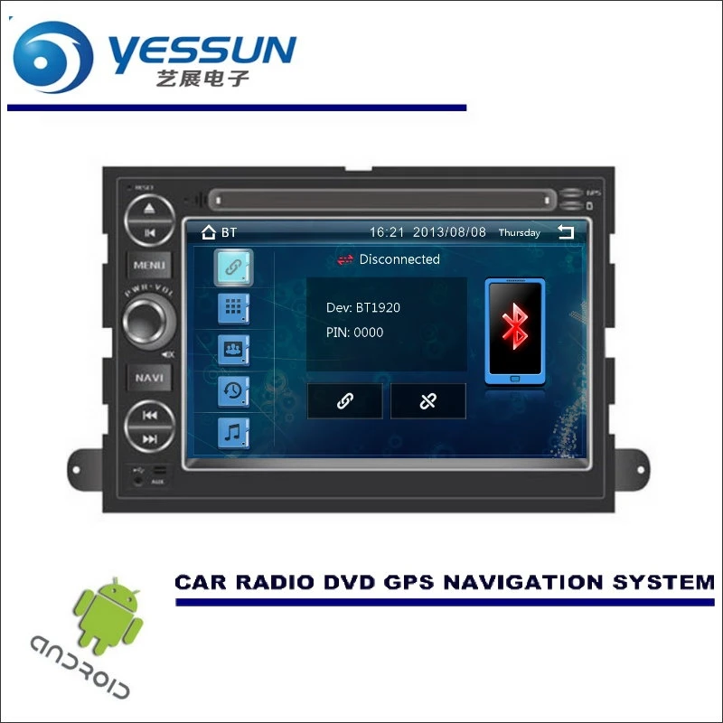Excellent YESSUN For Mercury Montego 2005~2006 Car Media Audio Video BT CD DVD GPS Player Navi Radio Stereo HD Screen Wince / Android 3