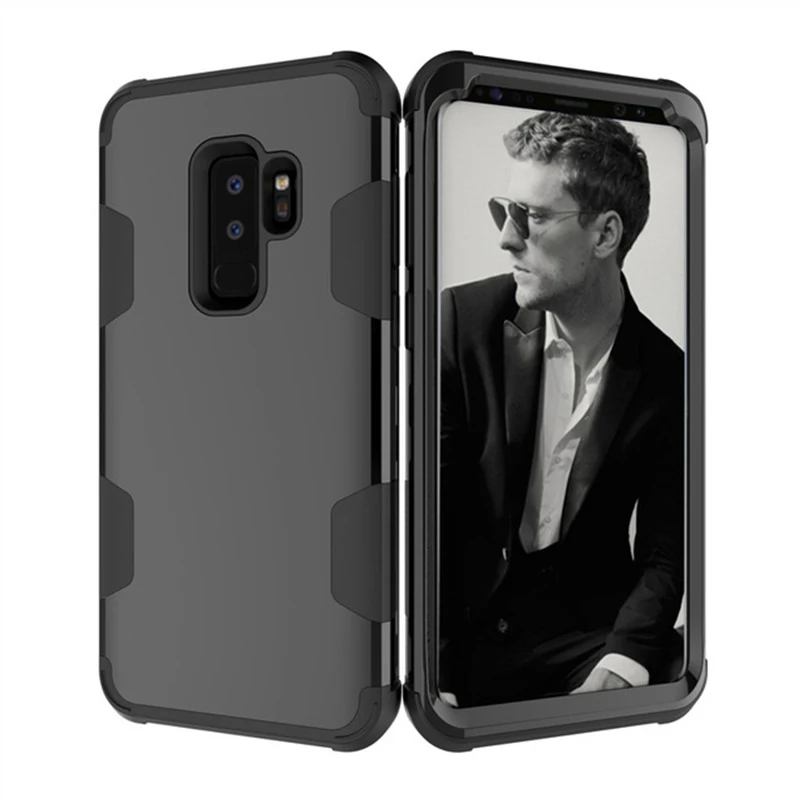 

360 Full Body Case For Samsung Galaxy S9 S8 Plus Note 8 9 Hard Hybird Armor Shockproof Phone Back Cover for galaxys9plus carcasa