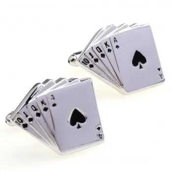 

Cards Cufflink 15 Pairs Free Shipping