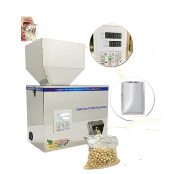 

Hot sale 10-500g quantitative particle filling packaging machine, coffee bean tea peanut weighing machine