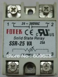 

SSR relay 40VA Resistance Regulator single phase solid state relay SSR-40VA