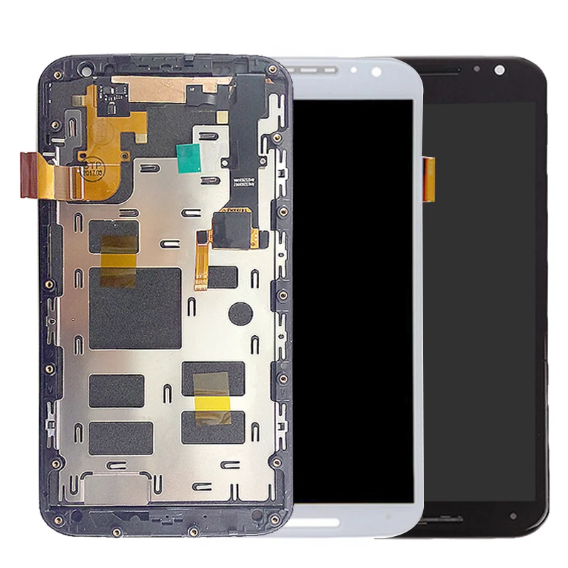 

Tested Well LCD For Motorola Moto X2 Xt1092 Xt1095 Xt1097 LCD Display + Touch Screen with Digitizer Assembly Frame Kit Tools