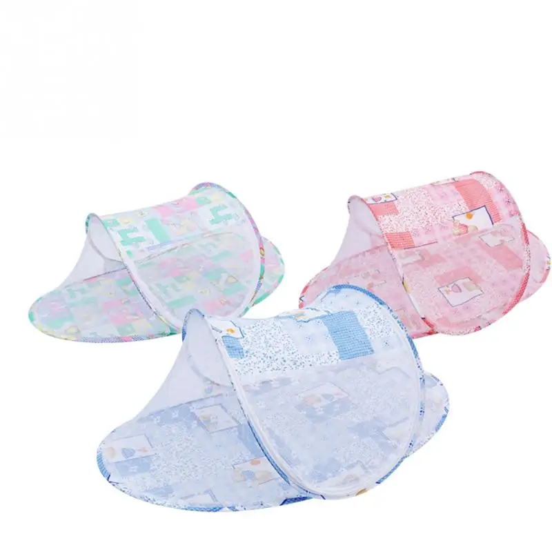 

Portable Baby Crib Mosquito Net Infant Summer Mosquito Tent Multi-Use Travel Portable Baby Sleep Tent Foldable Crib Netting