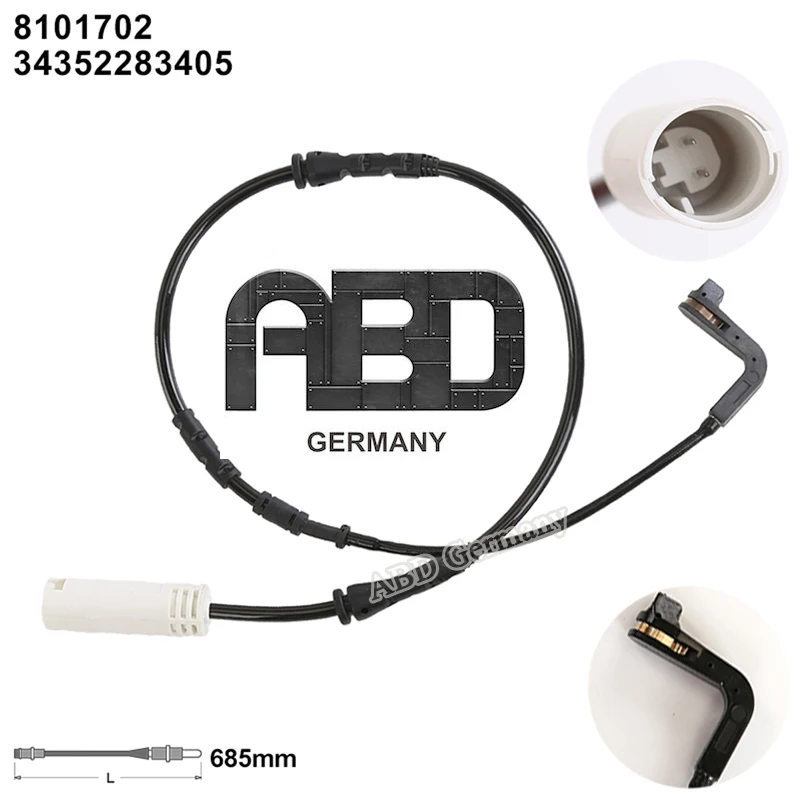 Алюминиевый датчик износа тормозной колодки 34352283405 для BMW E93 E92 E90 E82 Coupe 2007-2013 |