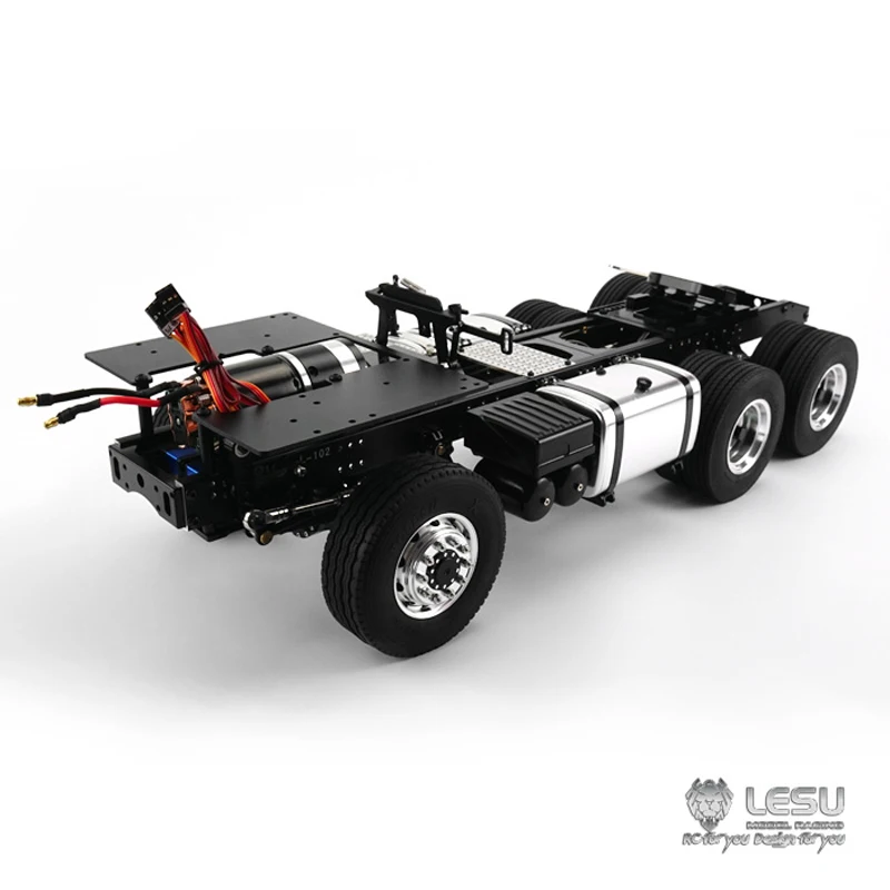 

1/14 truck R620 R470 full drive 6X6 metal chassis frame high torque electric model LS-20130011-B RCLESU tractor