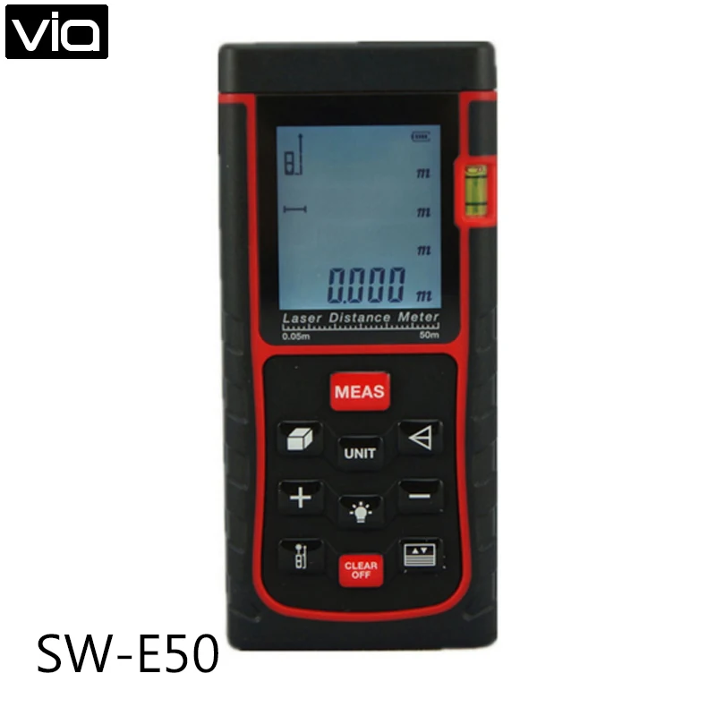 

SW-E50 Direct Factory 50m Laser Rangefinders Laser Meter 50M Laser Distance Measuring Tool