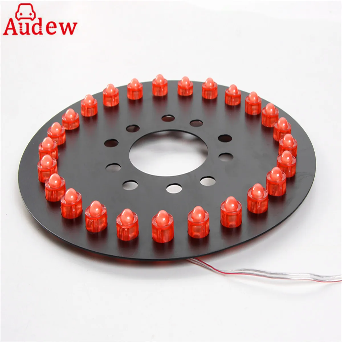 1Pcs Red Blue White Yellow Car Tail 3rd Brake Lights Spare Tire Wheel
