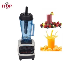 ITOP BD-767 Food Blender Ice Crusher Professional Commercial Mixer Fruit Juicer Electric Kitchen Appliance itop commercial professional juicer ice crusher blender multifunctional kitchen appliance food mixer