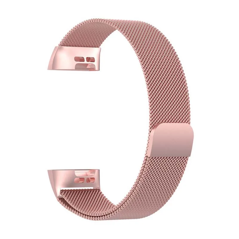 316L стальной Регулируемый сменный ремешок для наручных часов аксессуары для Fitbit Charge 3 - Цвет: MPS