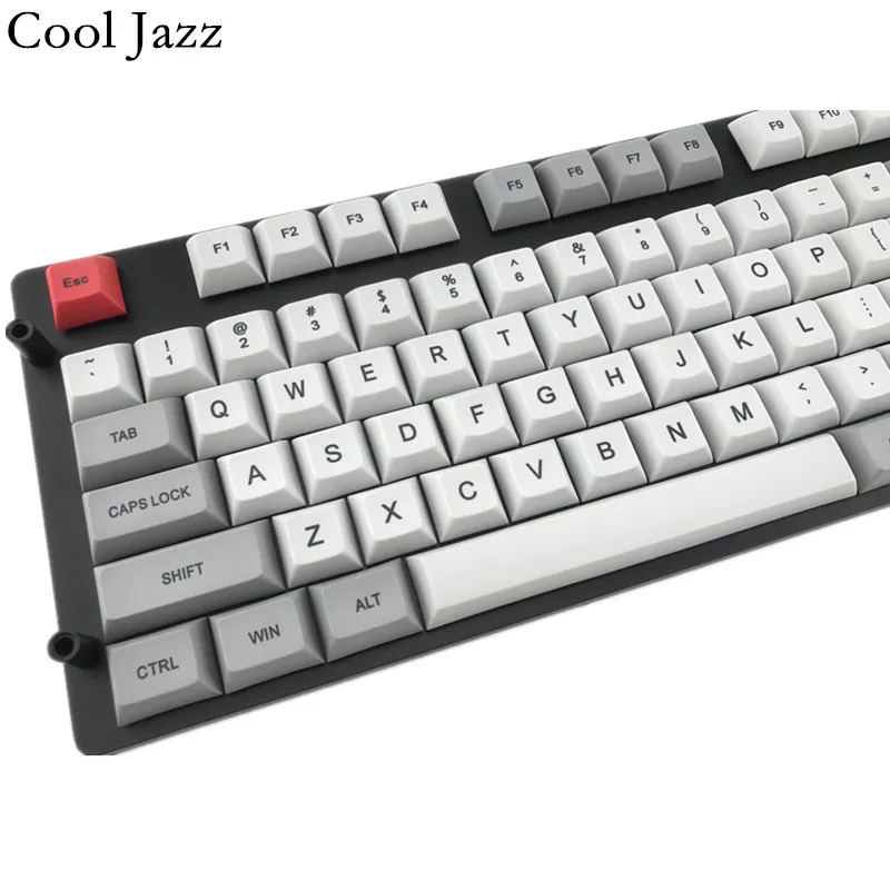 Cool Jazz DSA dye сублимационная pbt 108 клавиатура Kailh Gateron Cherry mx Переключатель Гранитная