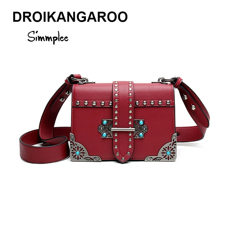 

Baggage Girl 2019 New Chao Baitao Slant Simple Fashion Handbag Shoulder Bag Broadband Retro Square