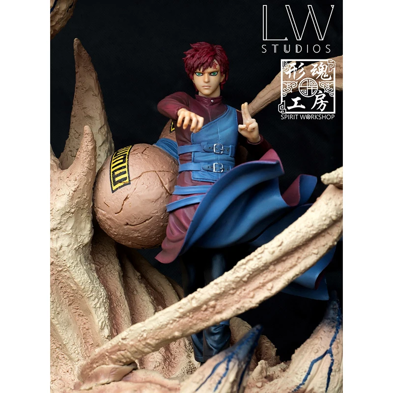 Фигурка Статуи Gaara gk из каучука Наруто 40 см|statue figure|model fansfigure 40cm |
