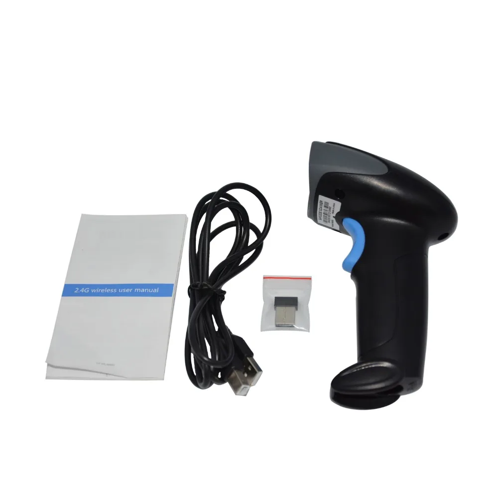 Scanner sem Fio Usb de Longa Mini Distância Handheld Cmos Médica Hm400s 2d qr Barcode 7 Mini USB De Longa Distância Handheld CMOS