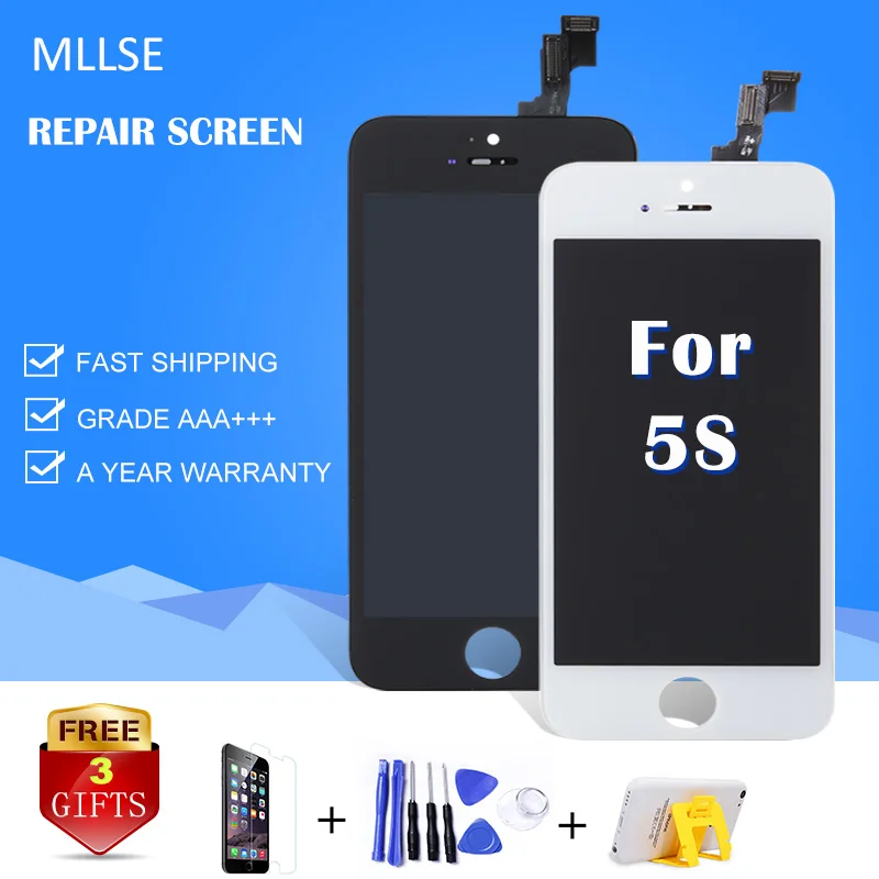 imágenes para 1 unids AAA calidad de Visualización Para el iphone 5S/5C LCD Módulo con Clon teléfono LCD LCD Pantalla táctil digitalizador cristal del reemplazo A1453 imágenes para 1 unids AAA calidad de Visualización Para el iphone 5S/5C LCD Módulo con Clon teléfono LCD LCD Pantalla táctil digitalizador cristal del reemplazo A1453