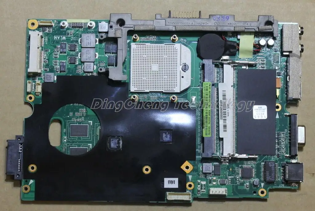 Original For ASUS K50AB laptop Motherboard for AMD cpu with Non-integrated graphics card REV:2.1 DDR2 100% tested fully asus g31 g31mx k motherboard supports ddr2 775 pin integrated small plate