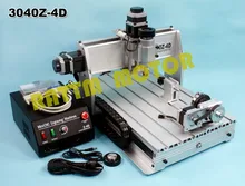 USB port 4 axis 3040 300W CNC Router engraver engraving milling machine desktop cavring machine