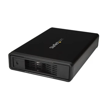 

StarTech.com 3.5" SATA Hard Drive Enclosure - eSATA / USB 3.0 - Trayless, HDD enclosure, 3.5", Serial ATA,Serial ATA I