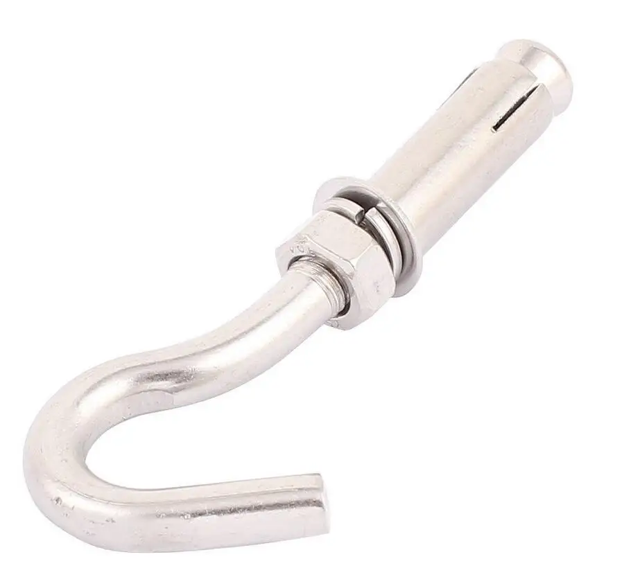 2pcs M6 304 Stainless Steel Hook Expansion Bolt