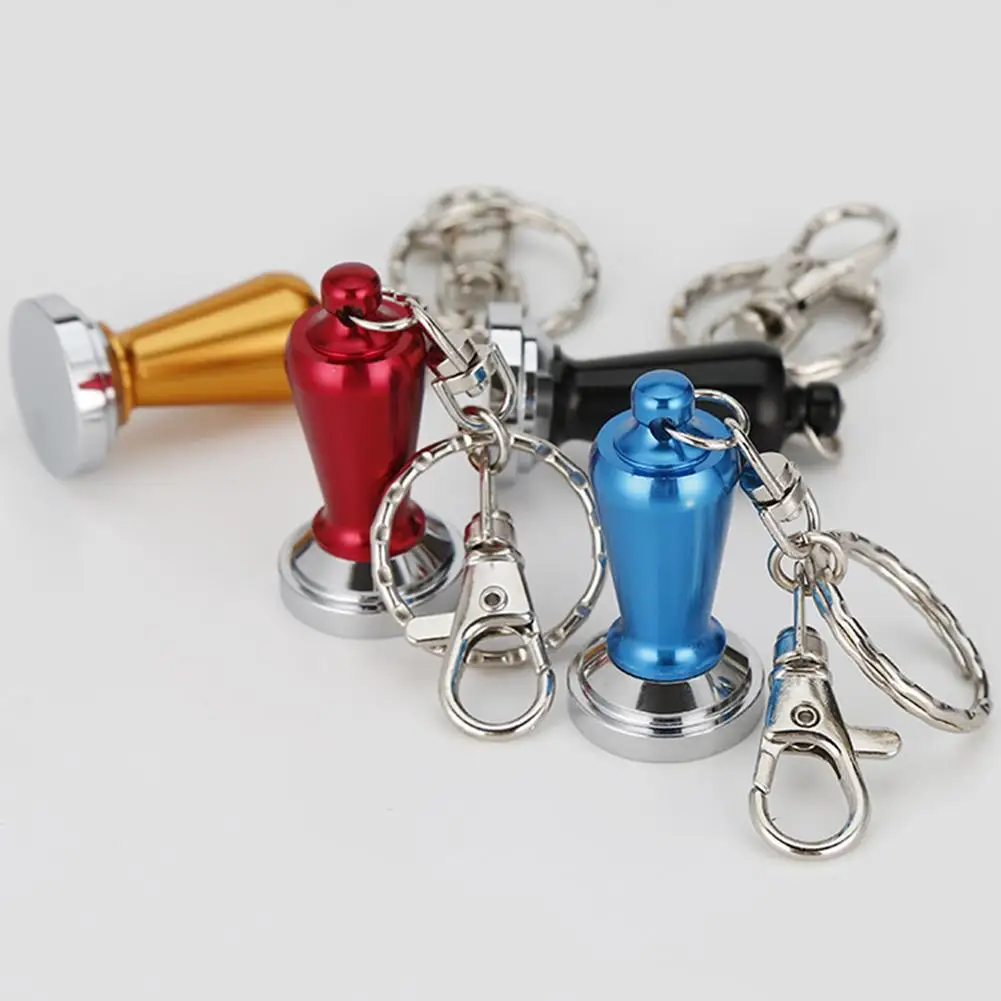 

Metal Coffee Tool Pendant Unisex Car Keychain Key Ring Bag Hanging Decor Gift New Hot