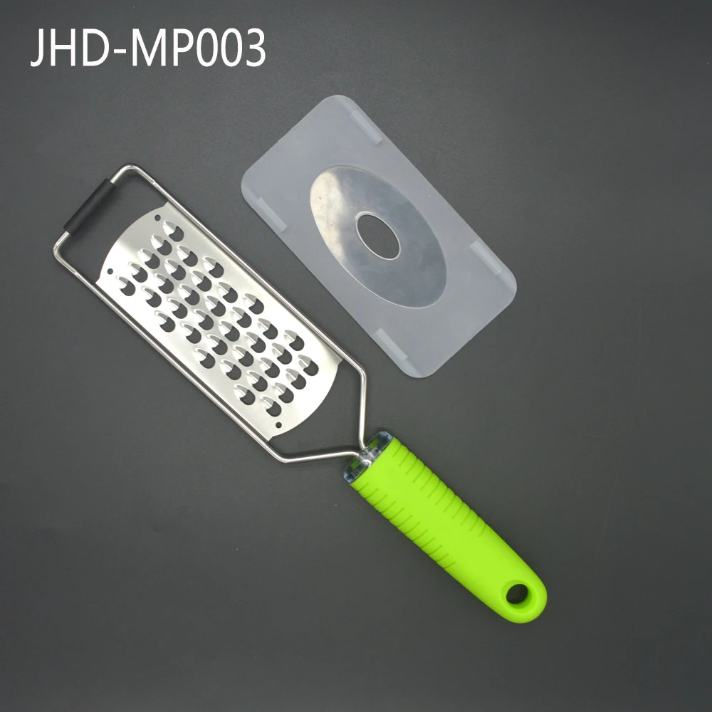 Big Round shape Microplane Grater with Comfortable Handle and Plastic