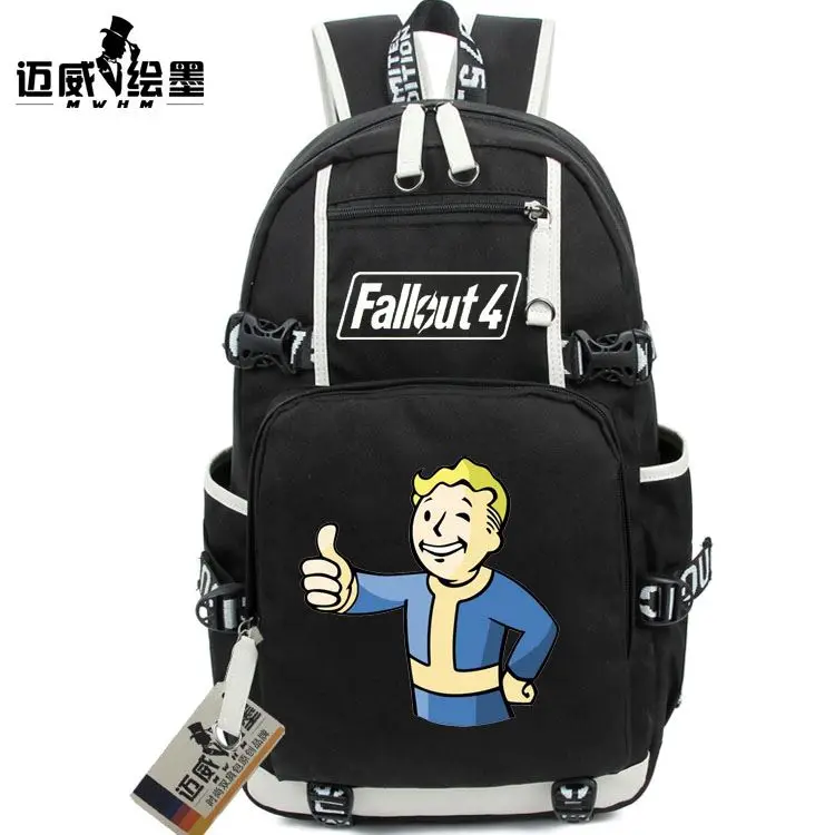 2019 игра Fallout Косплей рюкзак женские рюкзаки для девочек подростков холщовая