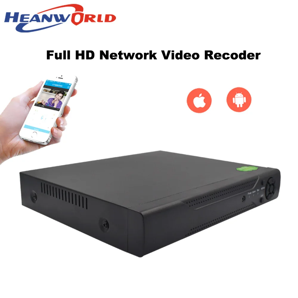 Heanworld 32 канала NVR 25CH 5MP 32CH 1080P Onvif H.265 HDMI Высокое разрешение Full HD 32CH Сетевой Видео Регистраторы поддержка 2HDD