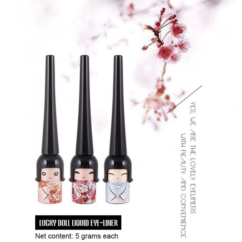 Водостойкая жидкая подводка для глаз макияж быстросохнущая крутая ...