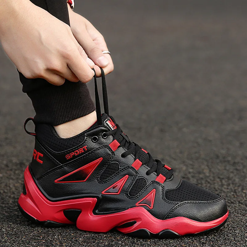 Ar Lace Respirável Picture Dos Casuais Confortáveis Primavera the Livre Color Sneakers Par Homens Sapatos Malha up Ao Outono Color The Masculinos De 2019 wq7w8gYH