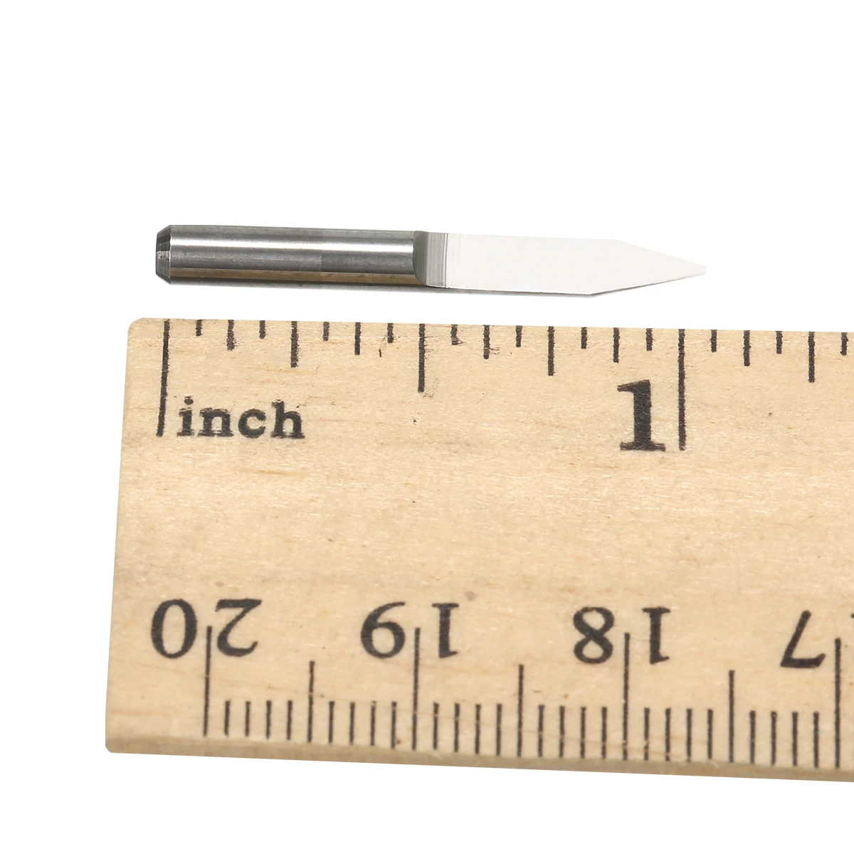 10Pcs V Shape Carbide PCB Engraving Bits CNC Router Tool 3.175mm Shank 30 Degree For Plastics Wood Tip-0.1/0.2/0.3/0.4/0.5mm