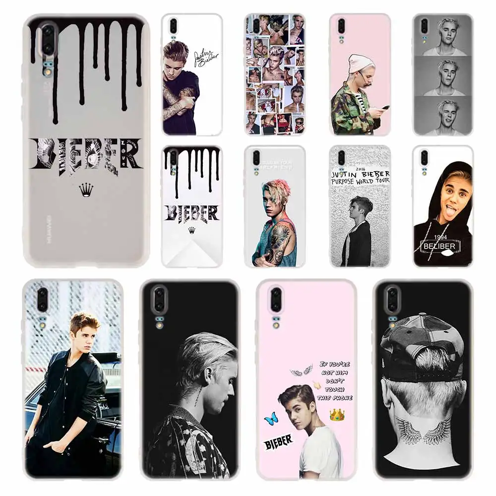 MLLSE justin bieber hd 2018 Case Silicone Soft TPU Cover For Huawei P30 P20 Pro P10 P9 P8 Plus Lite Mini Cases